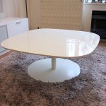 フリッツ・ハンセン　リビングテーブル　ピエロ・リッソーニ　ホワイト　コーヒーテーブル