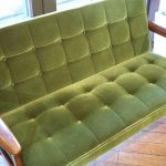 カリモク60 ｜Kチェア 2シーター モケットグリーン