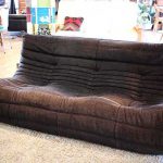 リーンロゼ/ligne roset ｜トーゴ/TOGO 3人掛けソファ ブラウン