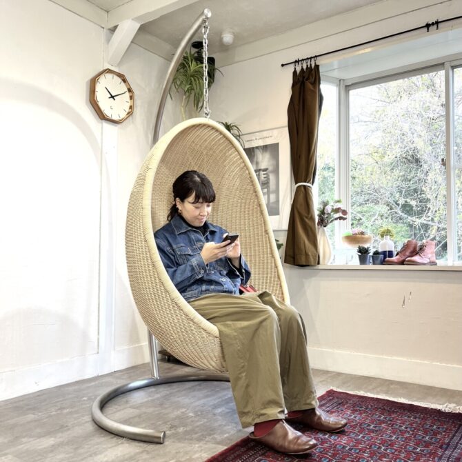 ヤマカワラタン　ハンギングチェア　買取