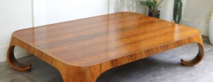 天童木工　水返し座卓　買取