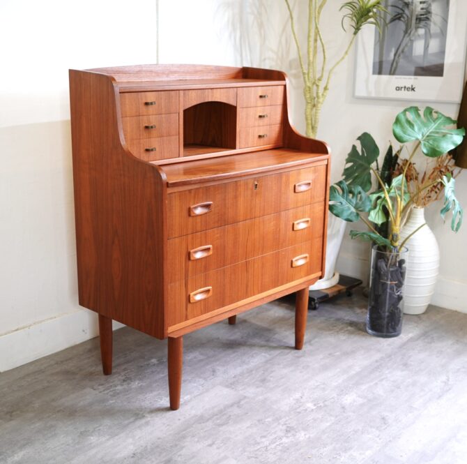 北欧ヴィンテージ　ライティングビューロ　買取